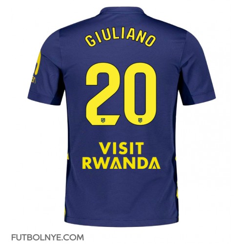 Camiseta Atletico Madrid Giuliano Simeone #20 Visitante Equipación 2025-26 manga corta